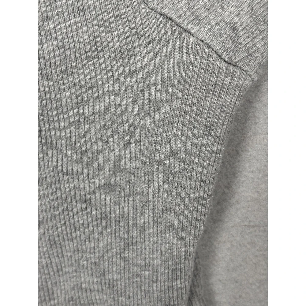 Vintage Polo Ralph Lauren Shirt‎ Mens Large Gray Ribbed Crewneck Cotton Knit Tee